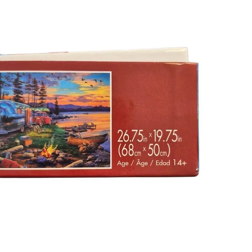 Buffalo Games - Darrell Bush - Camping Reflections - 1000 Piece Jigsaw Puzzle EU